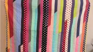 Jelly Roll Quilt Pattern for Beginners