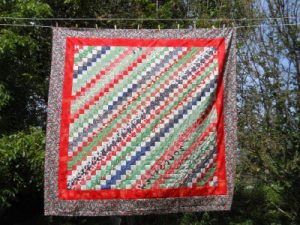 Jelly Roll Quilt Queen Size