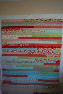 Jelly Roll Quilt Race