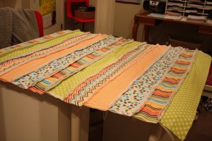 Jelly Roll Rag Quilt