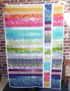 Jelly Roll Strip Quilt