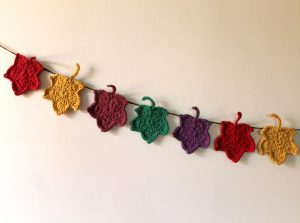 Leaf Garland Crochet Pattern
