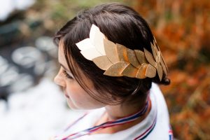 Leaf Hair Garland