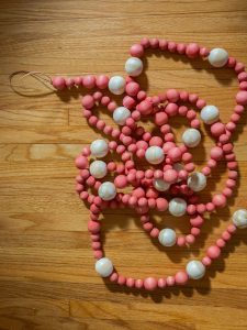 Beaded Christmas Garland