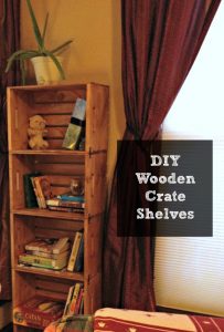 Crate Shelving Idea