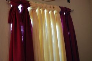 Easy No-Sew Curtain