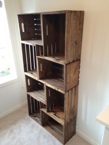 Fruit Crate Shelves