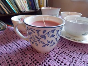 Homemade Teacup Candles