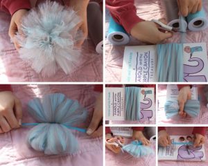 How to Make a Tulle Pom Pom