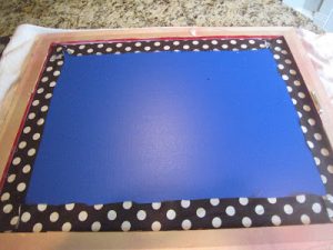 Magnetic Bulletin Board DIY