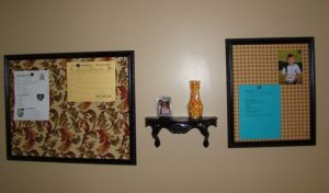 Magnetic Bulletin Board Idea