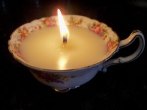 Making Candle in a Teacup