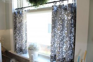 No-Sew Kitchen Curtains