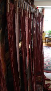 No-Sew Rag Curtain