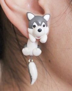 Polymer Clay Animal Earrings