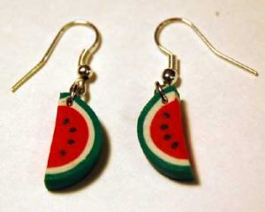 Polymer Clay Christmas Earrings