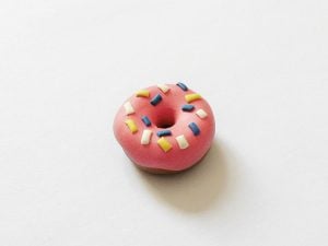 Polymer Clay Donut Earrings