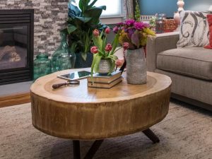 Tree Stump Coffee Table