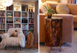 Tree Stump Side Tables