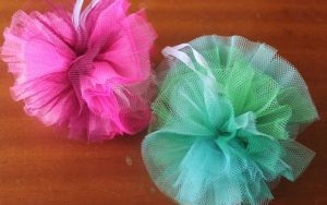 Tulle Pom Poms