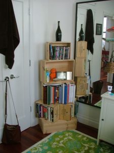 Wine Crate Shelves