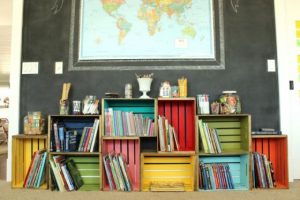 Wooden Crates for Shelves