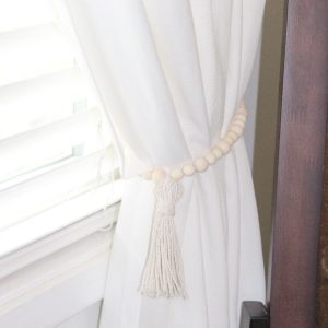 Beaded Curtain Tie Back