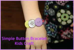 Button Bracelet for Kids