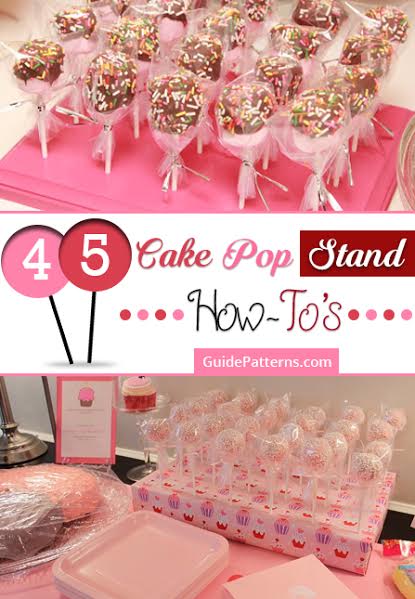 DIY Cake Pop and Sucker Stand Tutorial  Make Life Lovely