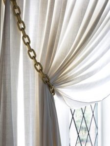Contemporary Curtain Tie Back