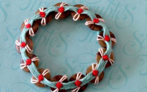 Crochet Button Bracelet