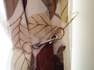Easy Curtain Tie Back