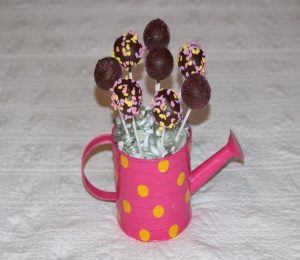 Cake Pop Stand Filled with Glass Beads