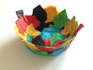 Paper Mache Bowl