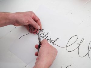 How to Make Wire Letters