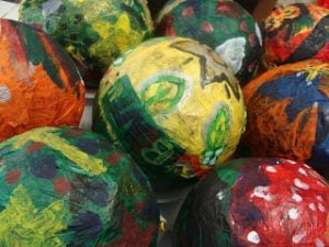 How to Paper Mache a Balloon