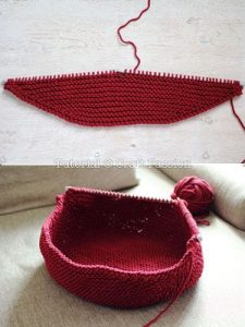 Knitted Ottoman