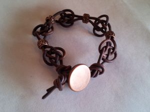 Macrame Button Bracelet