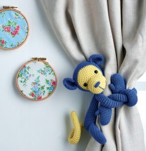 Monkey Curtain Tie Back