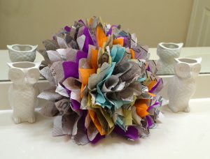 Newspaper Flower Tutorial