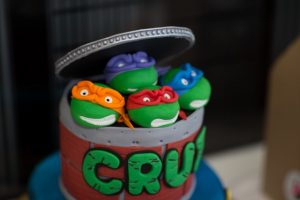 Ninja Turtle Cake Pop Stand