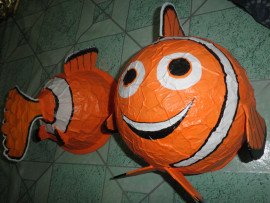 Paper Mache Balloon Fish