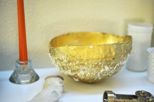 Paper Mache Bowl DIY