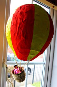 Paper Mache Hot Air Balloon