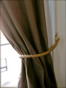 Rope Curtain Tie Back