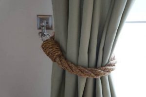 Rustic Curtain Tie Back