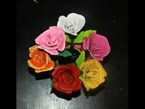Toilet Paper Roll Roses