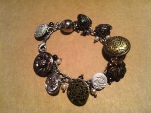 Vintage Button Bracelet