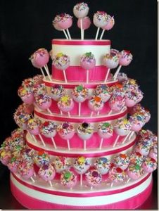 Wedding Cake Pop Stand