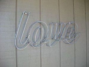 Wire Frame Letters